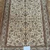 Silk Persian Carpets and Rugs Floral Pattern Washable Traditional Handmade Carpet