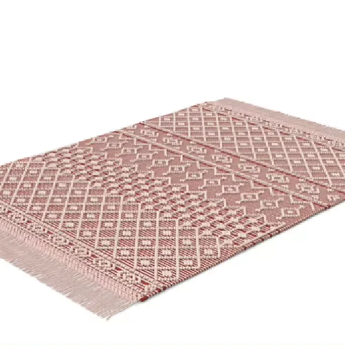 Embroidered/Elegant Popular Moroccan Style Big Fluffy Furry Wool Jacquard Abstract Home Floor Carpets / High Quality High Pile