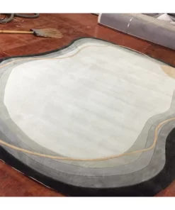 High-end Handmade  Carpet for  Hotel Living Room