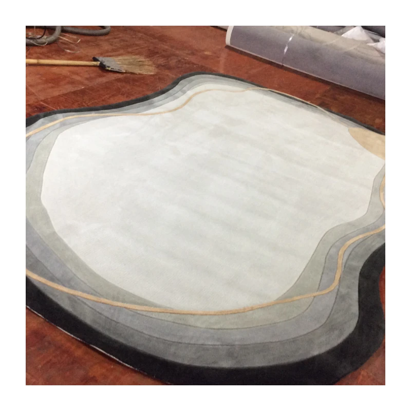 High-end Handmade  Carpet for  Hotel Living Room