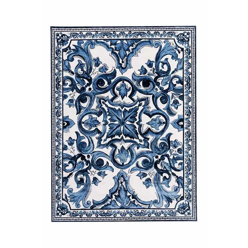 Premium Gray Wool Carpet Minimalist Lines Jacquard 1-piece for Home Living Room Sofa Coffee Table Bedroom Bedside-Showroom