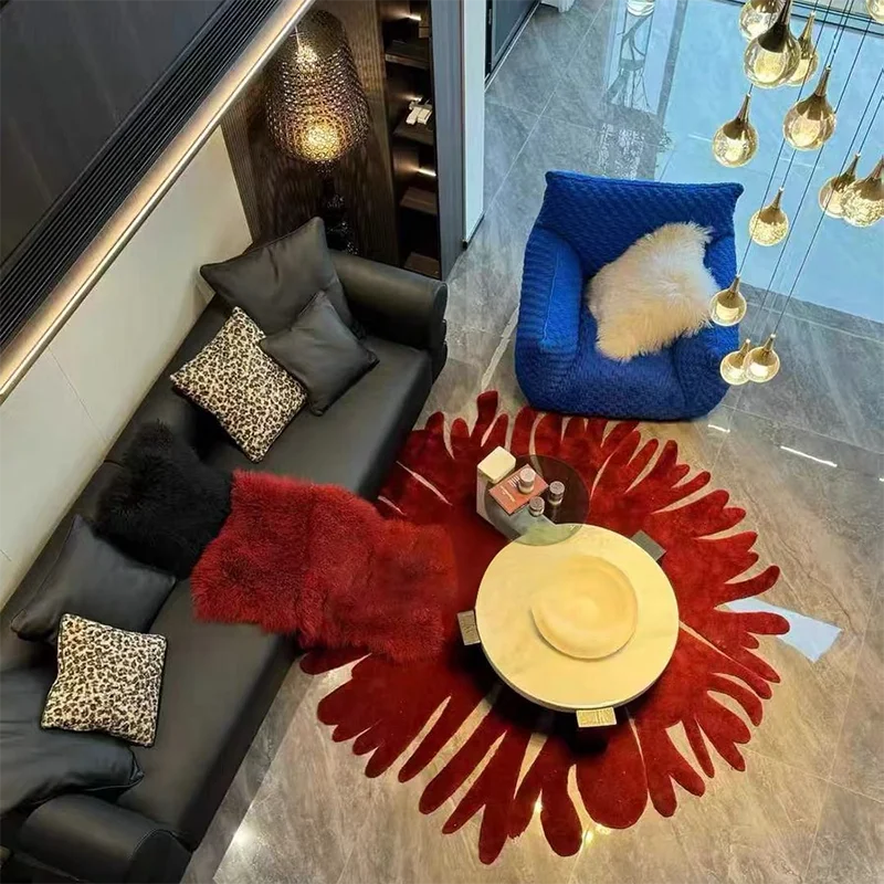 Tufting Rug Acrylic Tufted Carpet Home Decoration Tufting Rug Modern Abstraction Area Rug