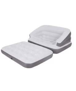 Folding portable pillow inflatable sofa bed size 138x198x62 PVC pillow