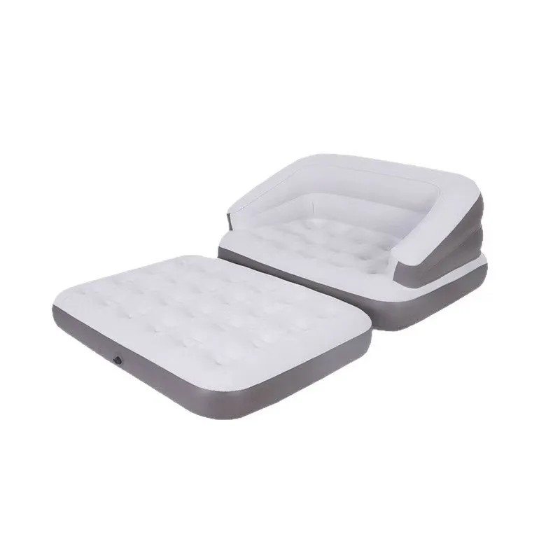 Folding portable pillow inflatable sofa bed size 138x198x62 PVC pillow