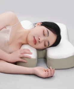 Hyaluronic Acid Pillowcase Memory Foam Beauty Pillow - Anti Aging Wrinkle Latex Pillow