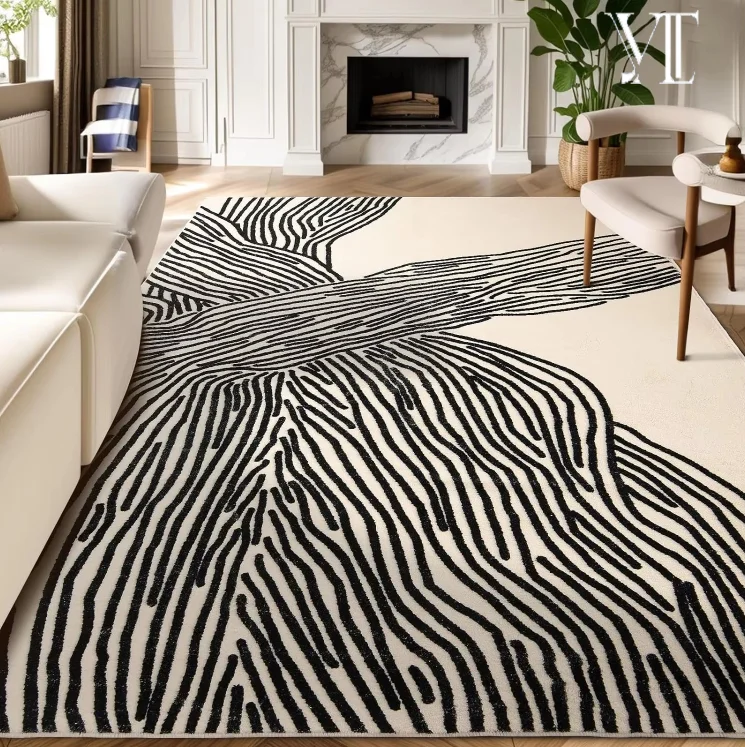 Modern Large Carpet  Area Rug Non Slip Living Room Carpet Home Decoration Rugs