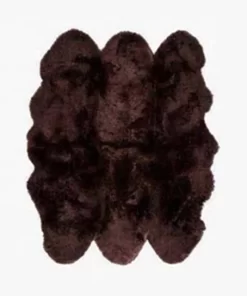 Home Decorative Living Room Sheepskin Fur Rug Six Real Sheepskin Natural Large Carpet Area Rugs