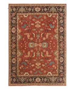 Elegant Premium Handmade Persian Rectangle Wool Carpet Eco-friendly Non-Slip High Quality Stunning Colors Area Rugs Sets Home