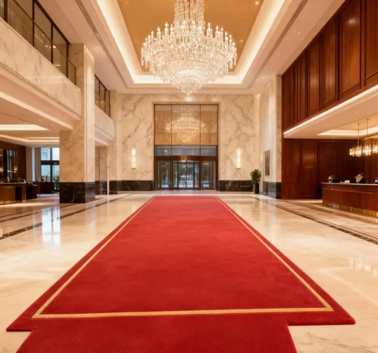 Handmade Wool Area Rugs Indoor Carpet for Living Room Bedroom Prayer Use-Anti-Slip Rug Mats