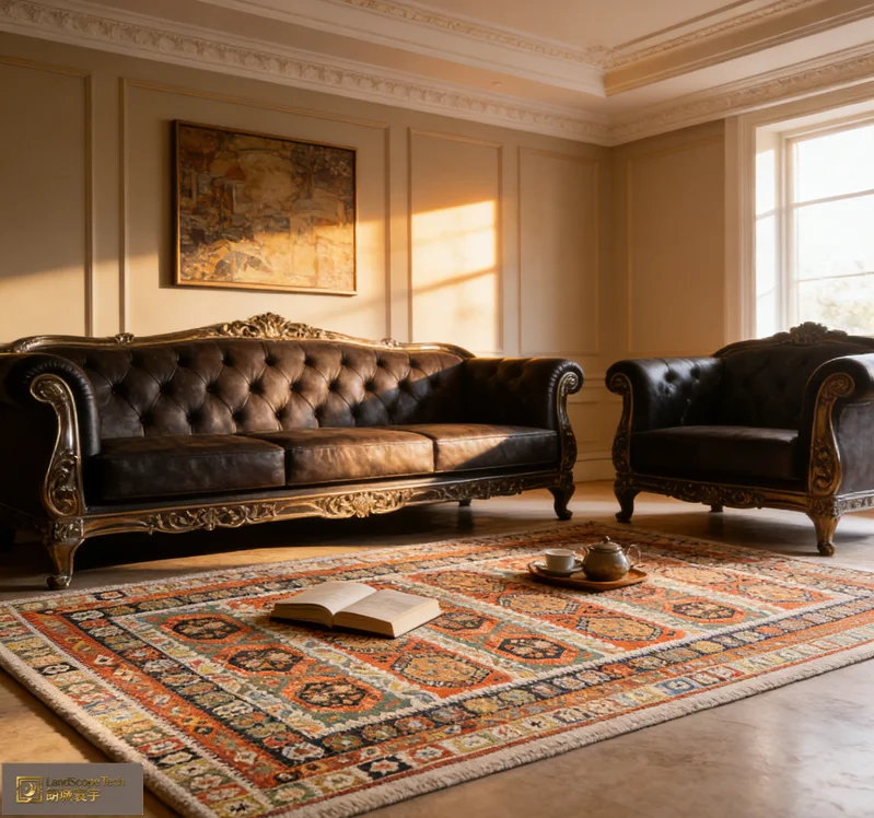 High-Pile Shag Bedroom Rug Stain-Resistant Washable Dining Room Carpet Soft Plush Living Room Area Rug