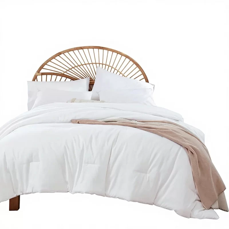 Stylish Bedding Set 4 Piece Soft Breathable Easy Change for Vacation Rentals